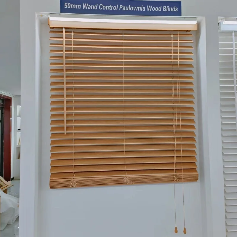Factory outlet 25mm 35mm 50mm 63mm 76mm Many Color Wooden Venetian Blinds Slats window