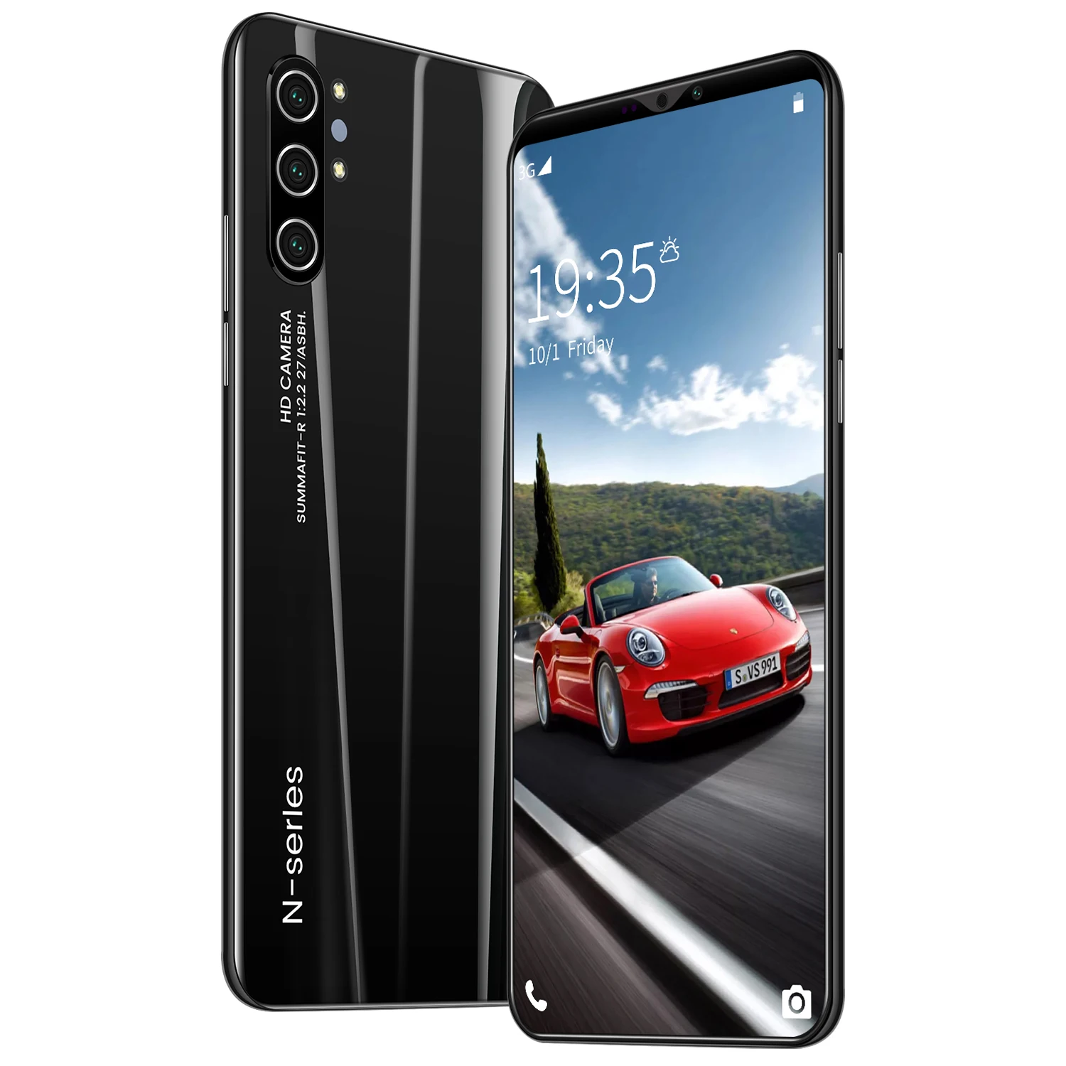 Смартфон бренда Note10 +, новая модель, сотовый телефон, 6,3 дюйма, HD, полный экран, 8 ядер, 4 Гб + 64 ГБ, мобильный телефон Android, 8 Мп + 16 МП, 4800 мАч, разблокировка по лицу