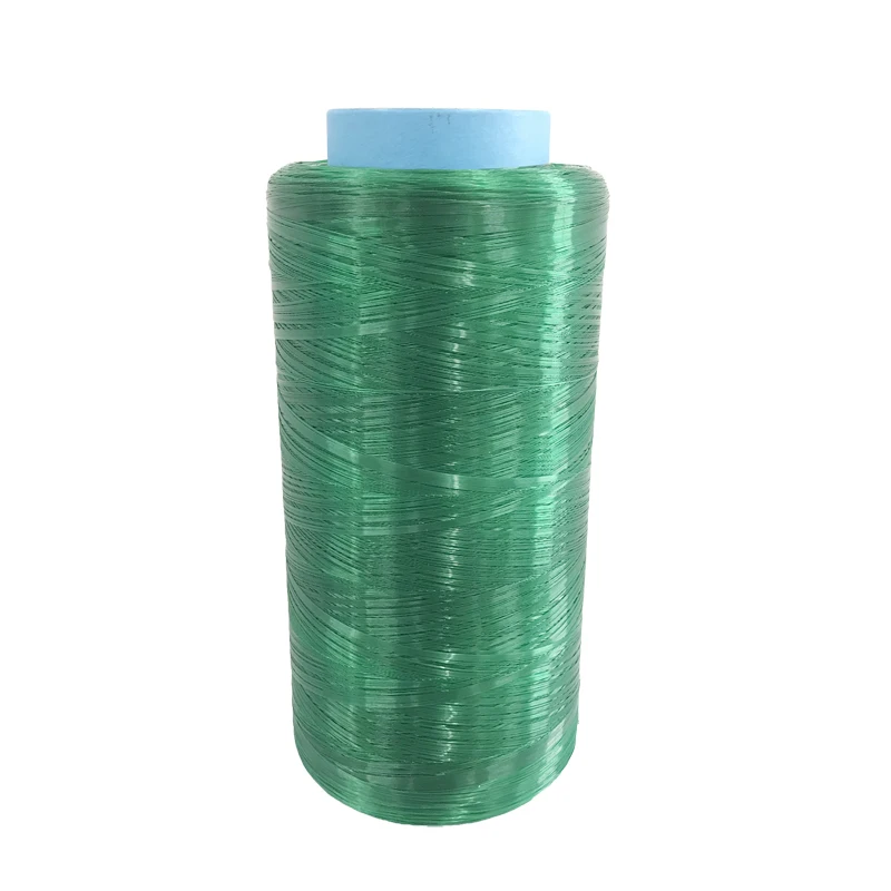 Yellow Low Elongation PE/Polyethylene HDPE Monofilament Yarn