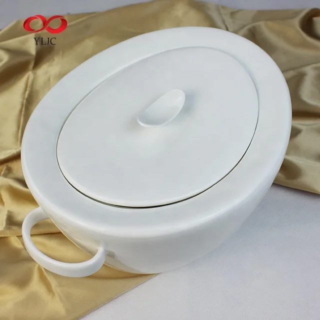 cheap price bone china custom manufacturers white porcelain ceramic soup tureen