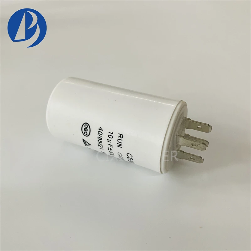 Hot Sale Air Conditioner Motor Run Capacitor With 4 Pins CBB60 450V