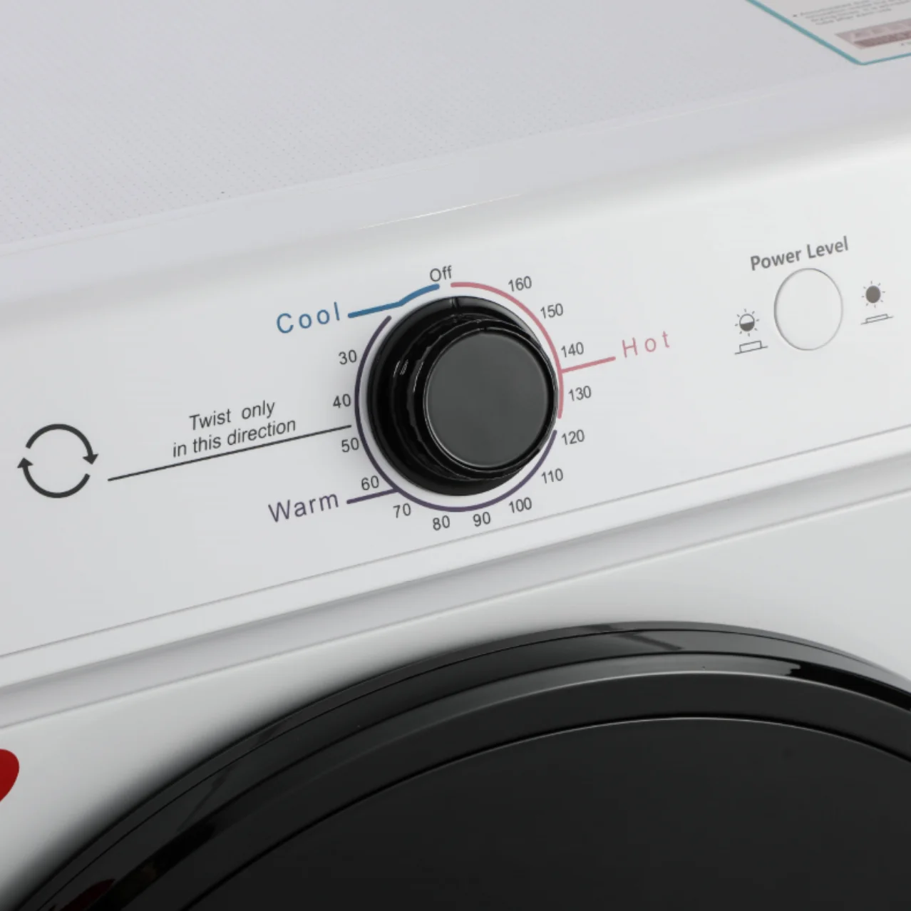 Electric Tumble Dryer for Home and RV Use Automatic Vented Clothes Air Dryer with UK Plug for Household