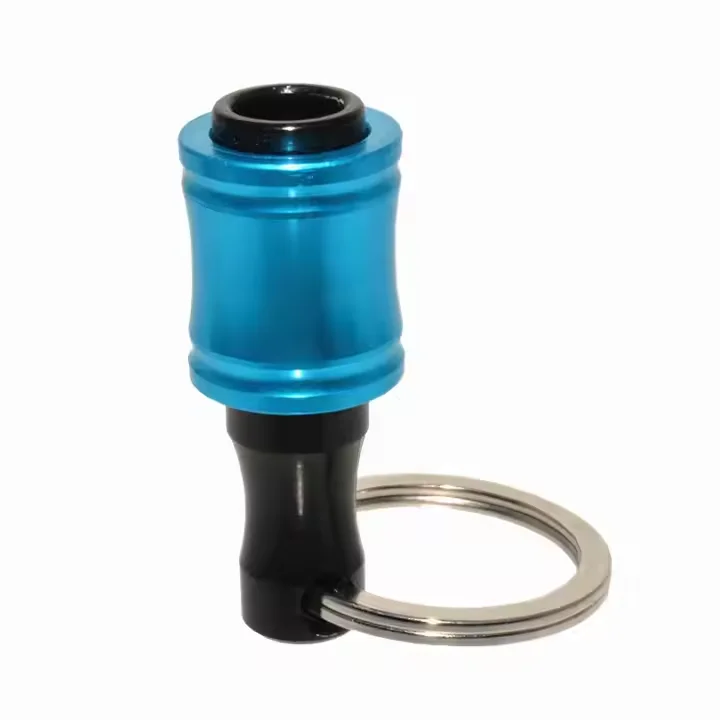 Customer product 6pcs 1/4 inch  Quick Release Drill Bits Holder Extension Bar Keychain Hex Shank Bit Holder