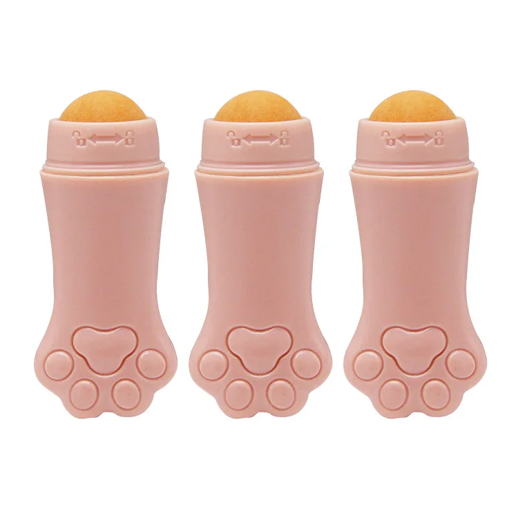 2023 New High-Quality Reusable Volcanic Oil Absorbing Roller Facial Skincare Tool Oil Absorbing Volcanic Roller