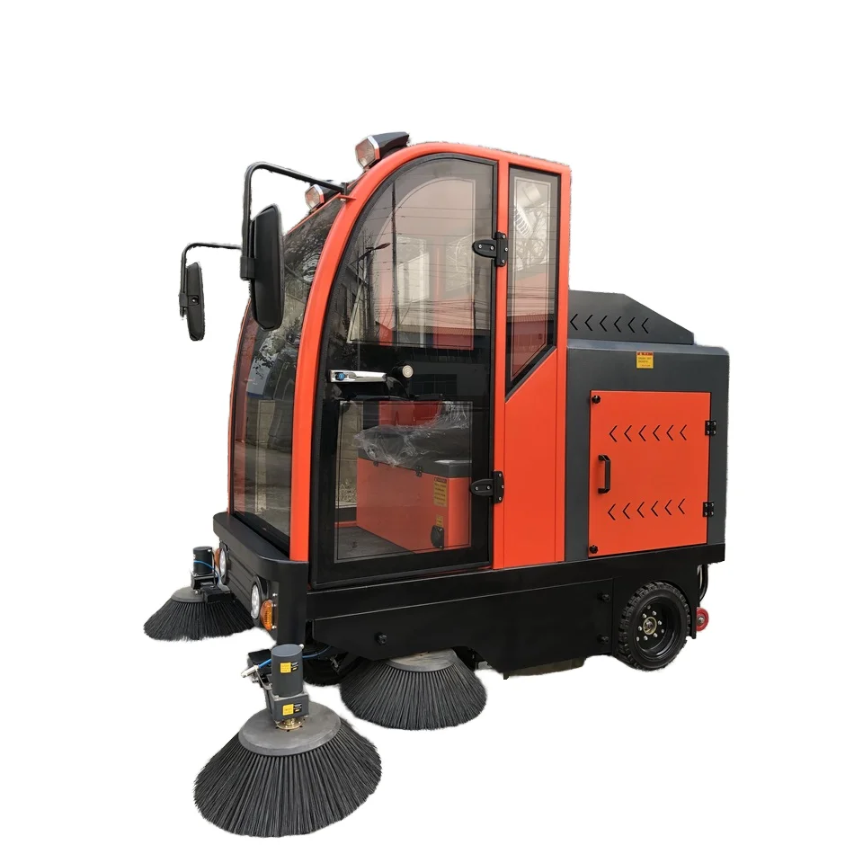 Quality Choice Automatic Electric Road Sidewalk Cleaning Machine Operated Floor Sweeper