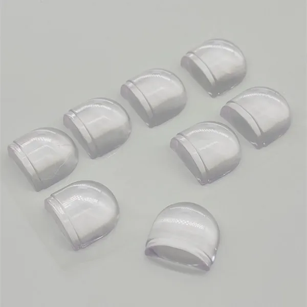 PU Door Stopper Silent Impact Proof Doorstop Manufacturer Clear Acrylic silicon Round No Need Punch Holder Door Stop Home Wall