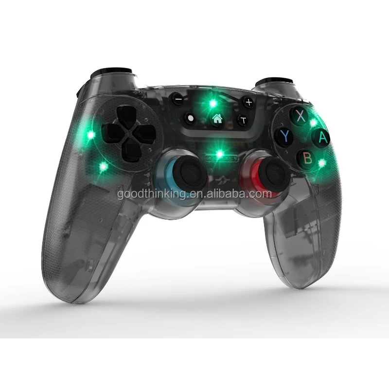 Mobile gamedpad remote controller LED Light for bluetooth wireless joystick for nintendo switch PC PS3 Android IOS13