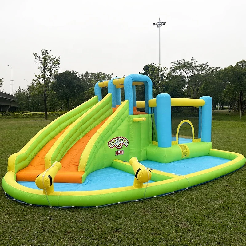 OEM hot commercial inflatable bouncy castle inflatable water slide bouncy house inflatable trampoline