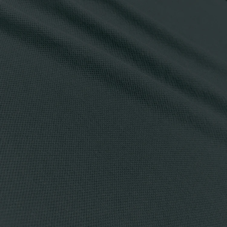 Certificate 65% RPET Recycled Poly Polyester 35% Organic Cotton Pique Knitted Mesh Fabric for Polo Shirt