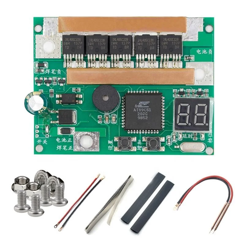 Портативный Аппарат для точечной сварки панель управления печатная плата аккумулятора 18650 7-14 в широкополосный силовой сварочный
