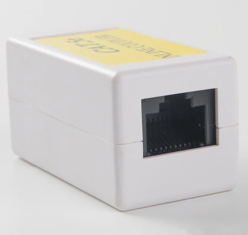 
UTP Cat5E Network Cable Female Connector LAN Cable Extension RJ45 Coupler cat5e Network module 