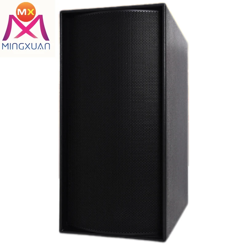 bass system dual 18 inch subwoofer speaker Box outdoor sound professional music equipment