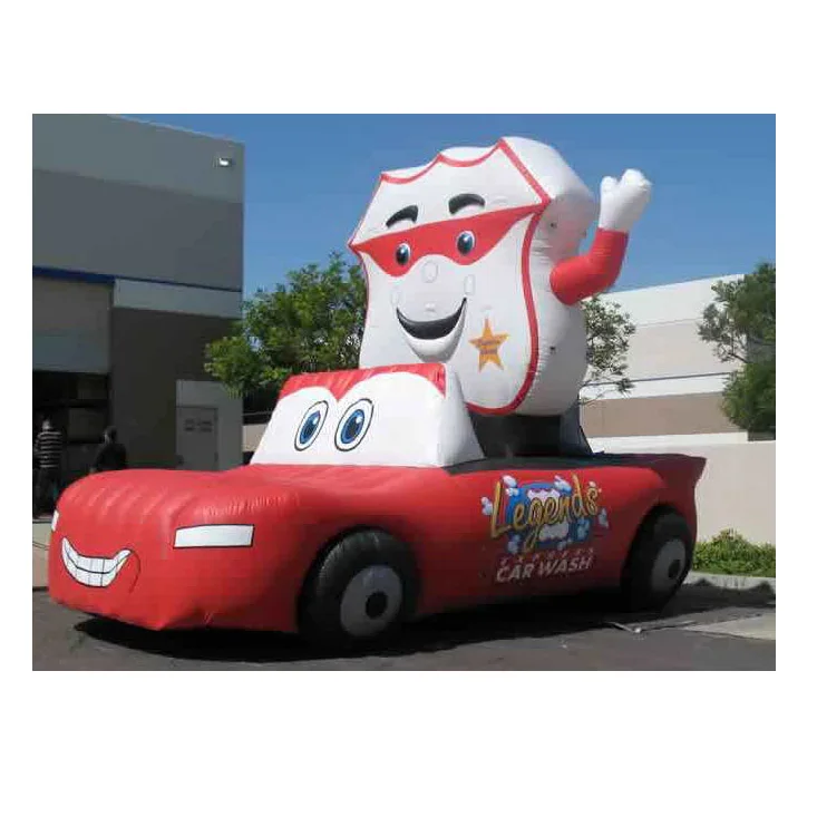 Наружная реклама гигантская надувная модель автомобиля игрушка/надувной автомобиль на
