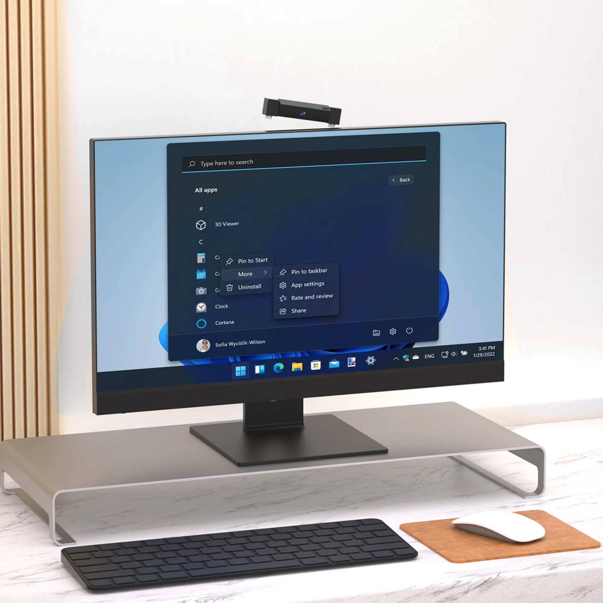 Wholesale touch screen 23.8 inch gaming pc full set i7 software hardware de computadora all in one PC