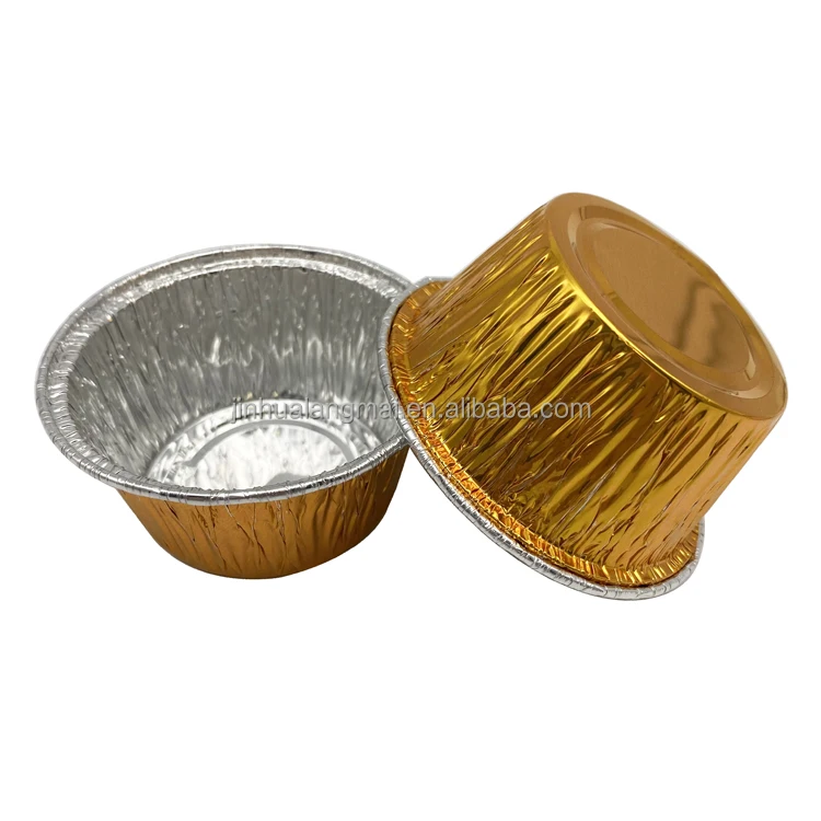 
Customized size Aluminum foil bowl 80ml for food packing take away aluminium bowl Pollution free low price disposable container 