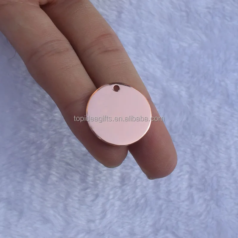 Sterling Silver Round Circle Disc Metal Stamping Blank Engraving Tags Jewellery Design
