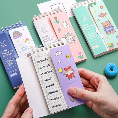 School student memory book portable creative pocket notebook cute