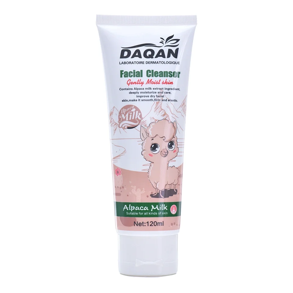 Daqan Alpaca молочный экстракт никотинамид увлажняющее средство для очищения кожи лица