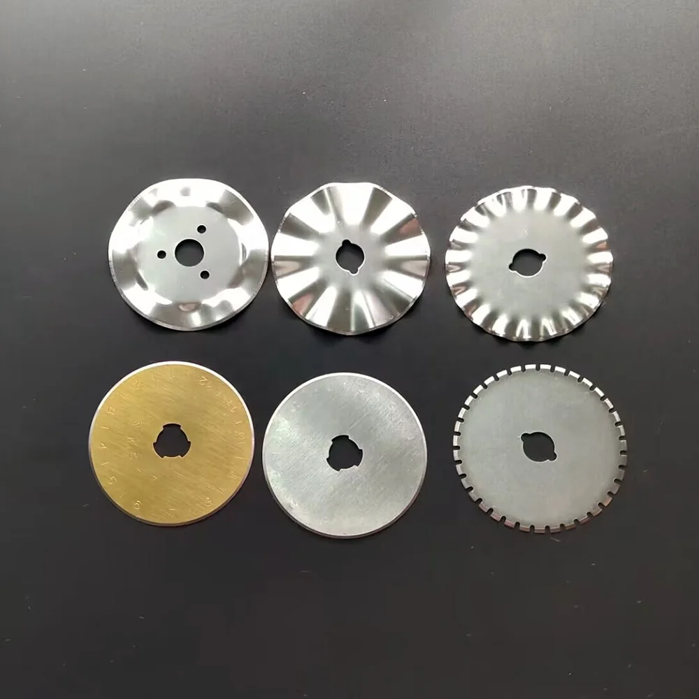 High Quality Round Roller Cutter SKS7 Replacement 45mm Rotary Cutter Blade