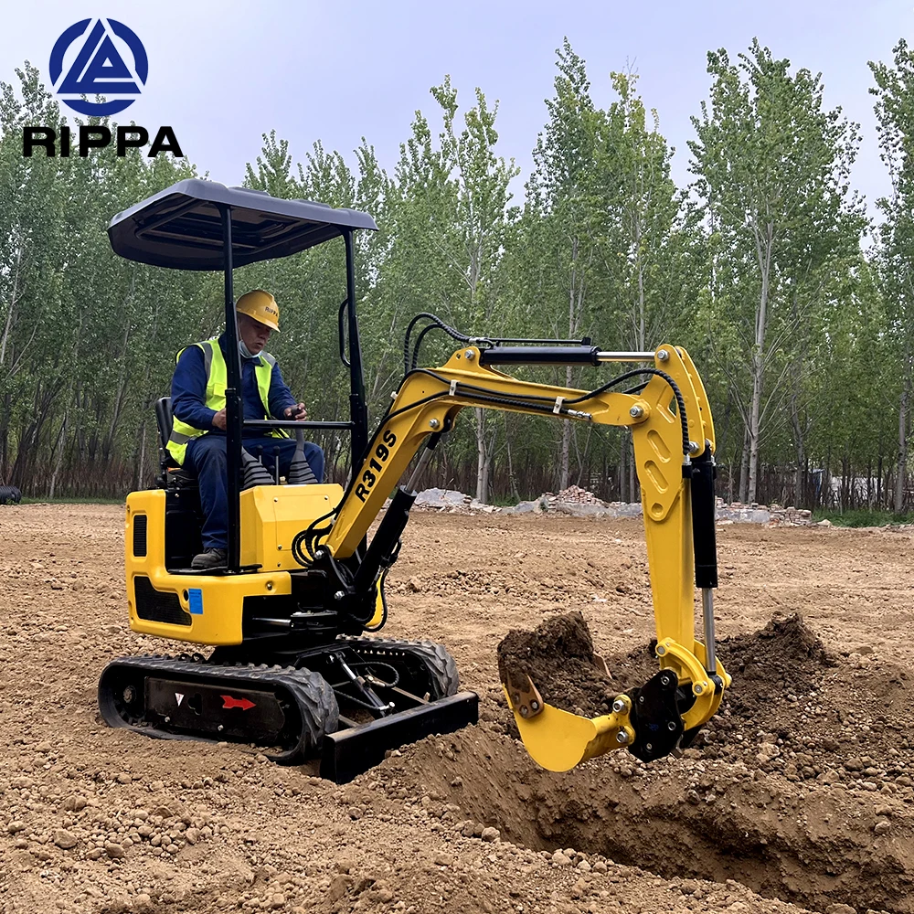 Rippa R319 China Grabber Excavator Mining Scavatore Compact Excavator Import Earth Moving Machinery