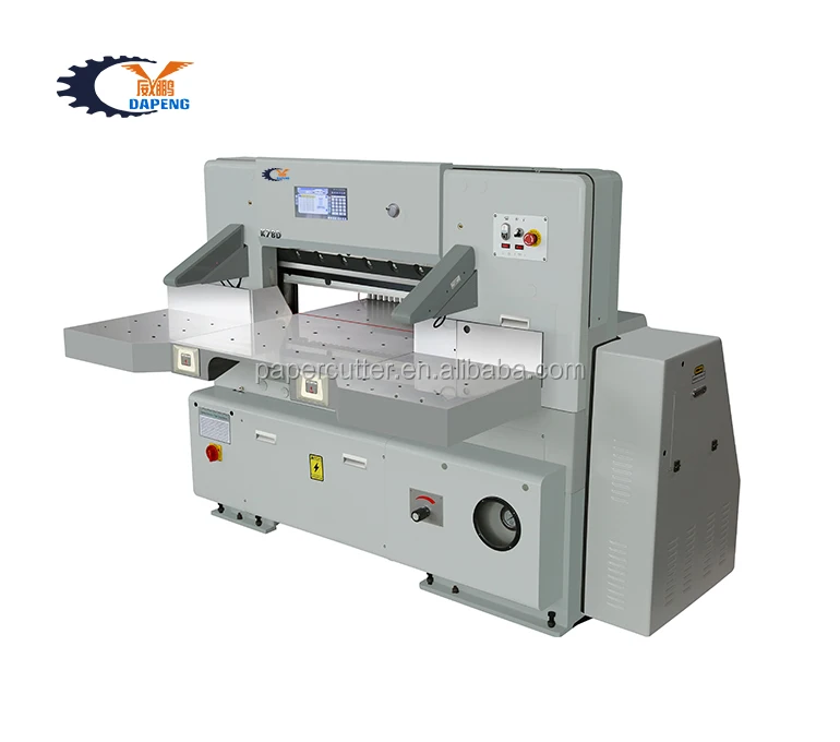 78cm  Hydraulic Book Guillotine Paper Cutter Automatic Electric Paper Cutting Machine QZK780DH 10