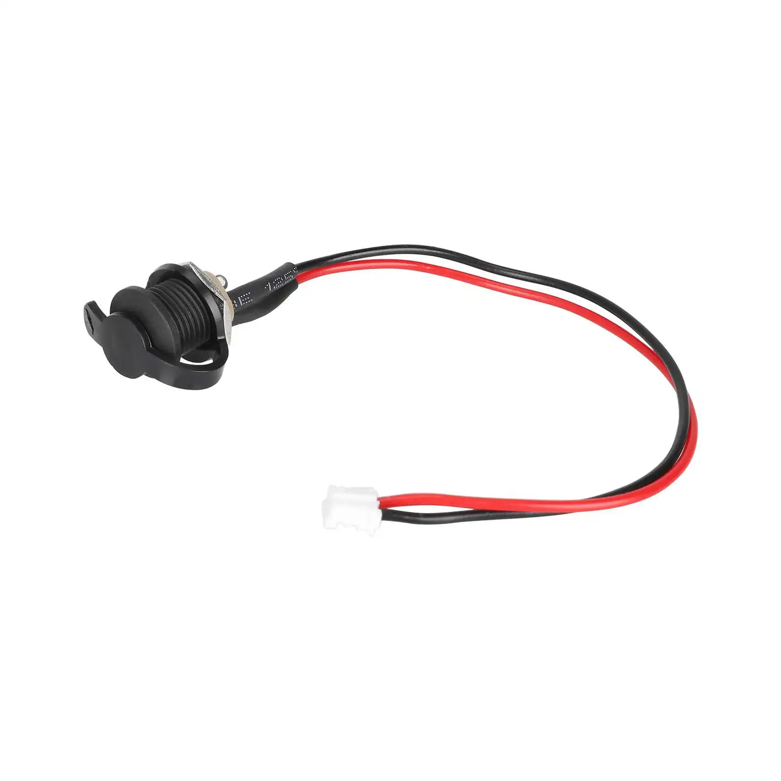 E-Scooter Parts DC 2.1 Charger Cable Port Charging Interface and Waterproof Shield for Electric Scooter Spare Parts Accessories