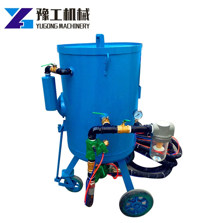 Gold Suppliers Wet Sand Blaster Abrasive Sandblaster Portable Water Blasting