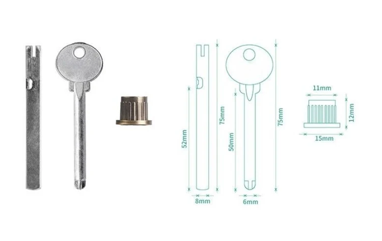 Luxury Half Entrance Privacy Inside Passage Set Solid Handle Black Gold Knurled Brass Knobs Round Small Invisible Door Lock