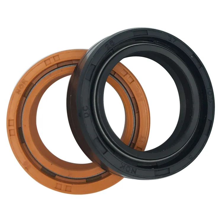 Mechanical engine spare part rubber nbr fkm tc dc rubber cover front shock absorber oil seal