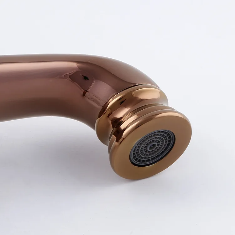 Environmentally friendly wear-resistant Lavatory Black Bathroom Accessories Mixer Brass Basin Sink Faucets Water Tap