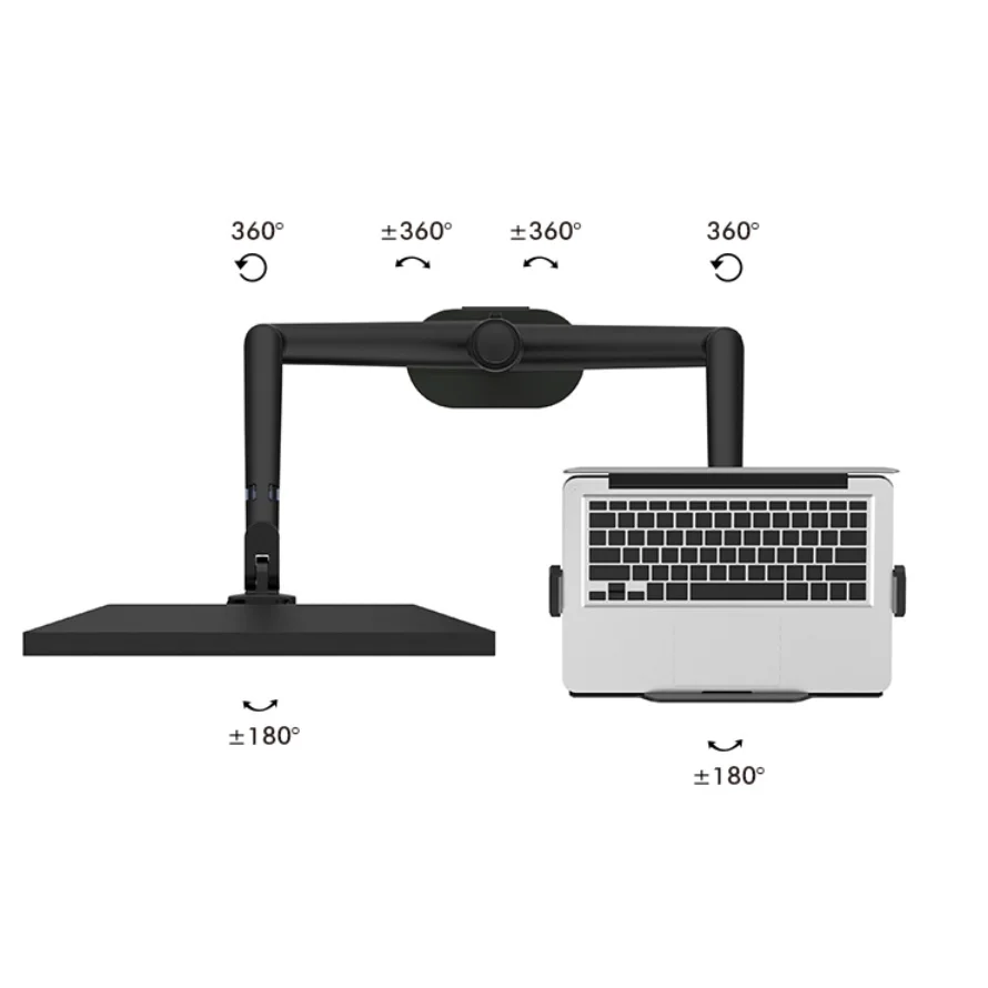 Other Computer Accessories Design Durable Adjustable Stable 8kg Loading Double Dual Monitor Arm Mount Stand