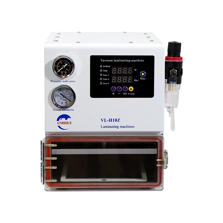 Vl-h10z Edge Flat Screen Refurbished Digital Tablet Lcd Screen Repair Vacuum Laminating Machine