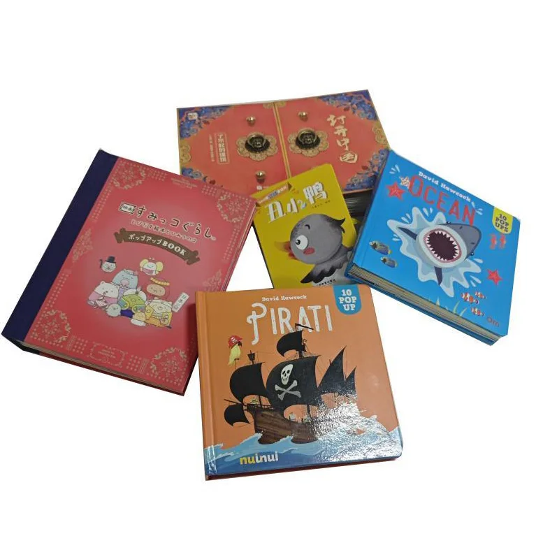 На заказ 3d pop up книга Кукольный дом для детей