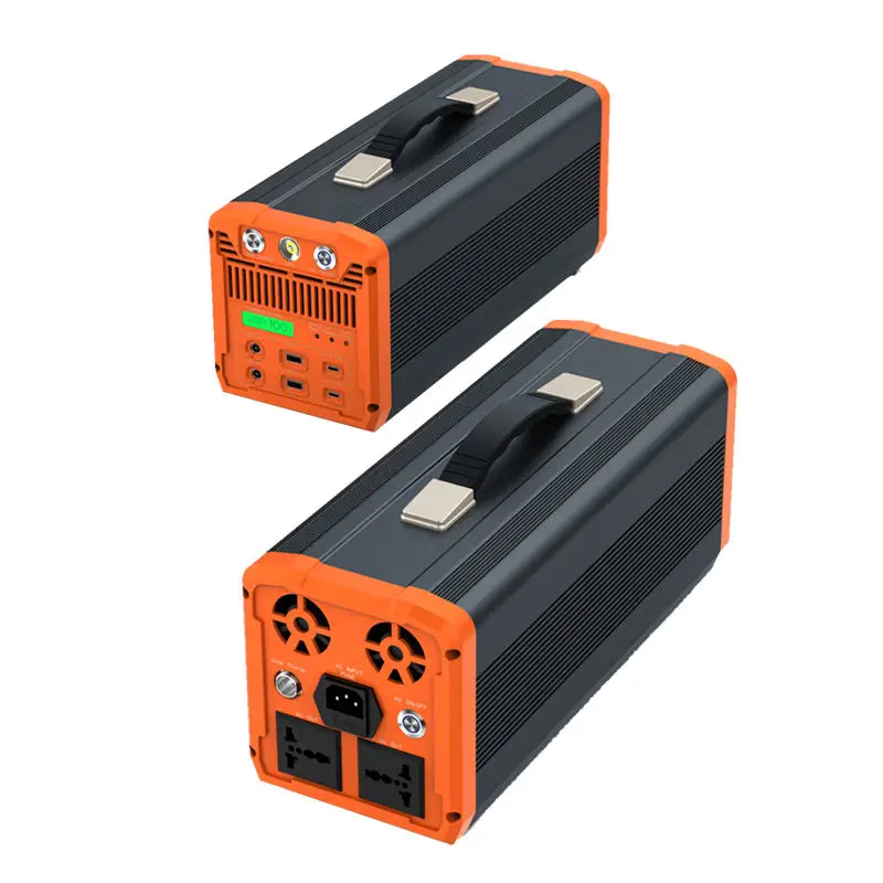 Emergency Battery Solar Portable Emergency Battery 110V/220V  Outdoors Camping Inverter USB Camper Lithium AC DC Power Station
