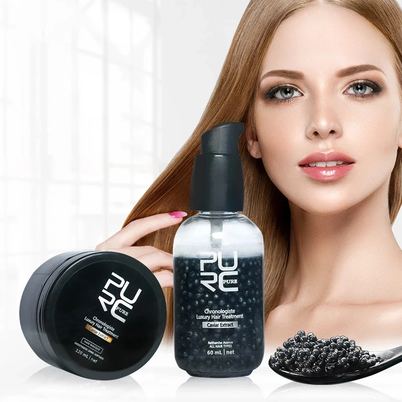Factory Luxury Caviar Extract Hair Deeply Nourishing Hair Care Soft Smooth Hair Treatment