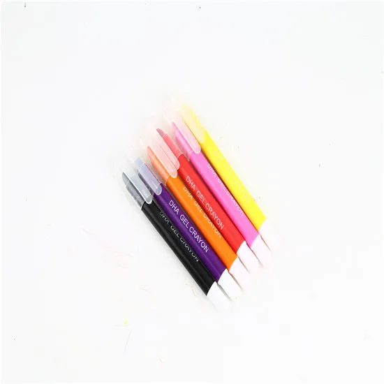 Physical store Hot Selling 12 Colors Custom Washable Gel Crayons Set for Children