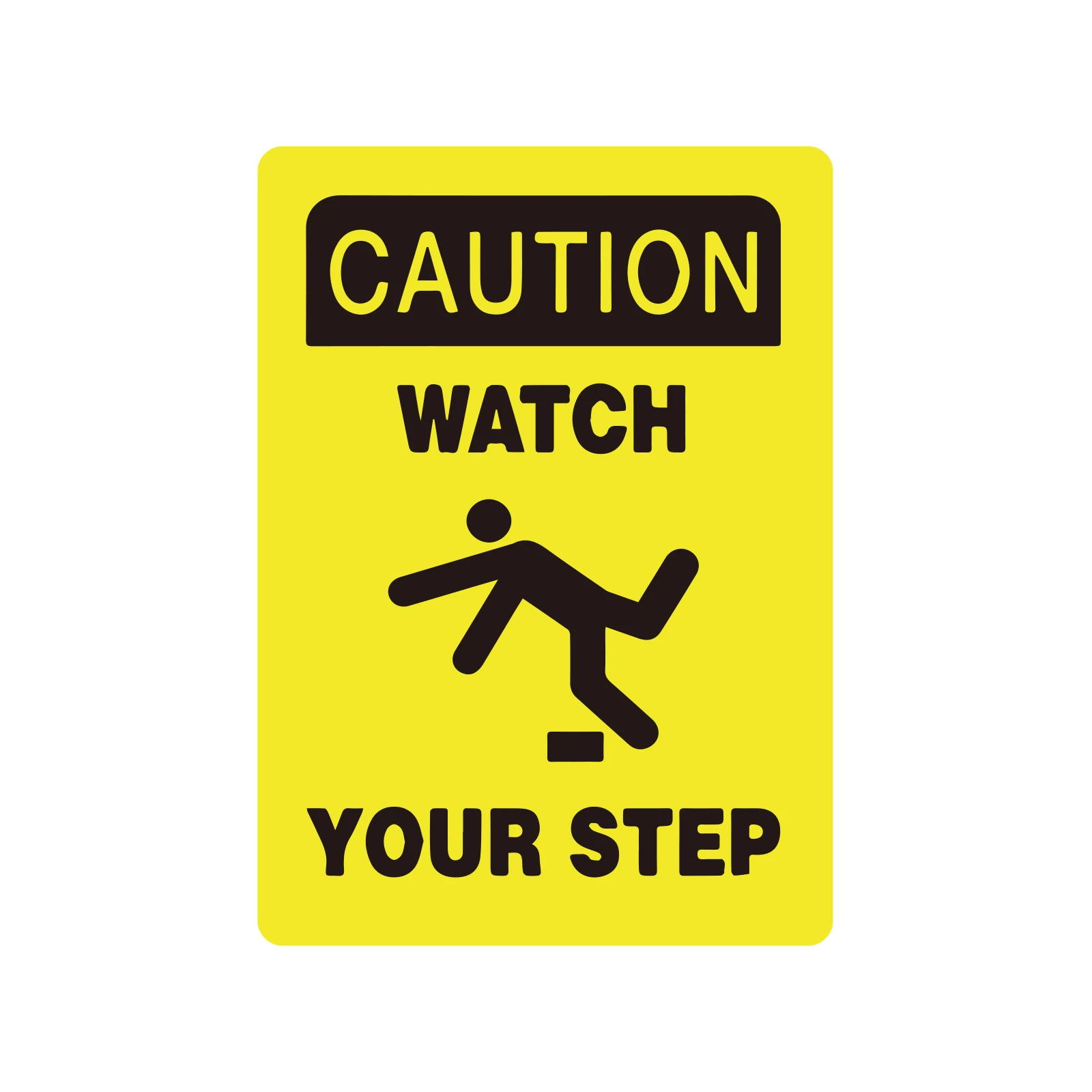 Factory Price Aluminum Metal Warning Security Sign Board Safety Road Sign For Public Zone For Indoor or Outdoor Use