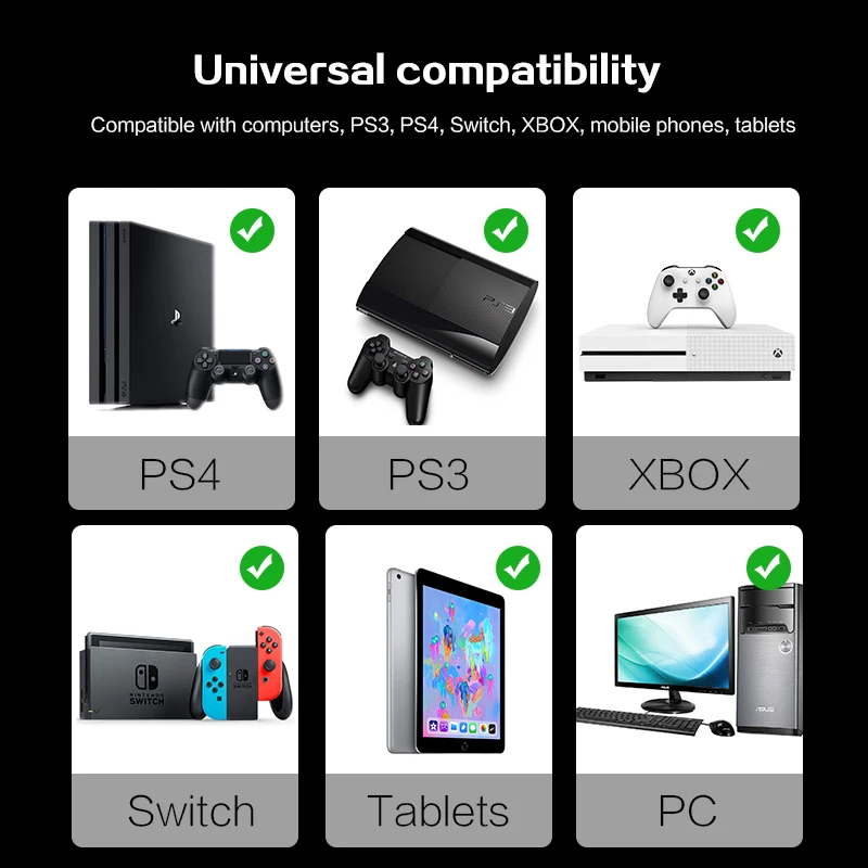 Игровые наушники DATA FROG для PS4 с микрофоном Sony PS3 Nintendo switch Xbox
