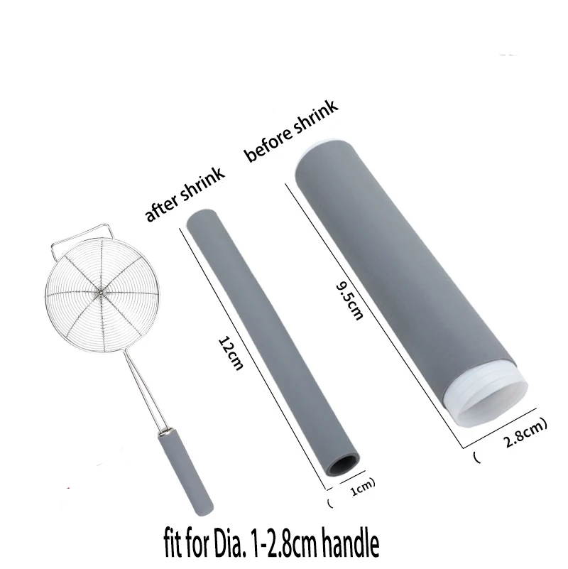 Silicone Hot Handle Holder, Potholder for Cast Iron Skillets, Rubber Pot Handle Sleeve Heat Resistant for Frying Pans & Griddles