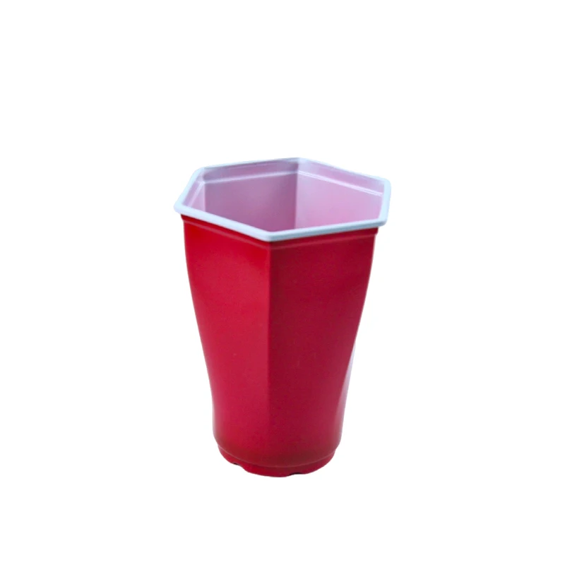 Biodegradable colored plastic cup 500ml 16oz Food grade recyclable cups microwave oven high quality PP party cups