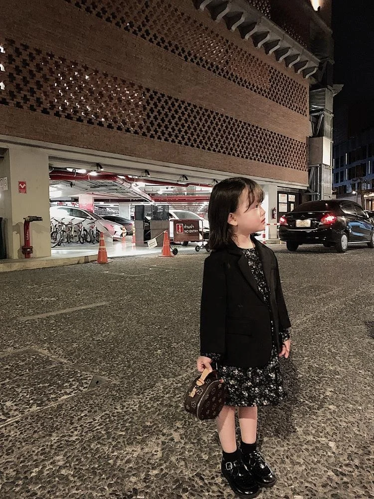 
C1064/Family boutique clothing mother and daughter classic floral dress fashion casual girls dress 