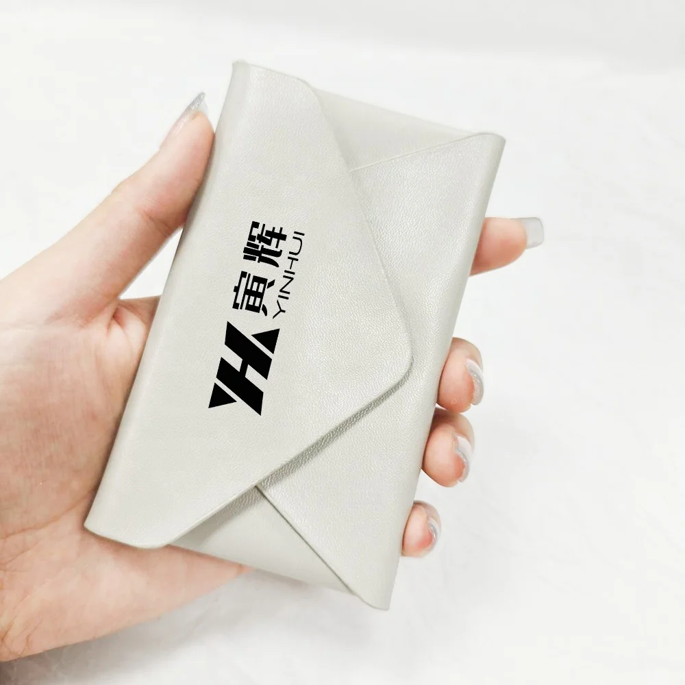 Wholesale Best Quality PVC Leather Gray ID Card Holders with Magnetic Portable Coin Wallets for Shopping