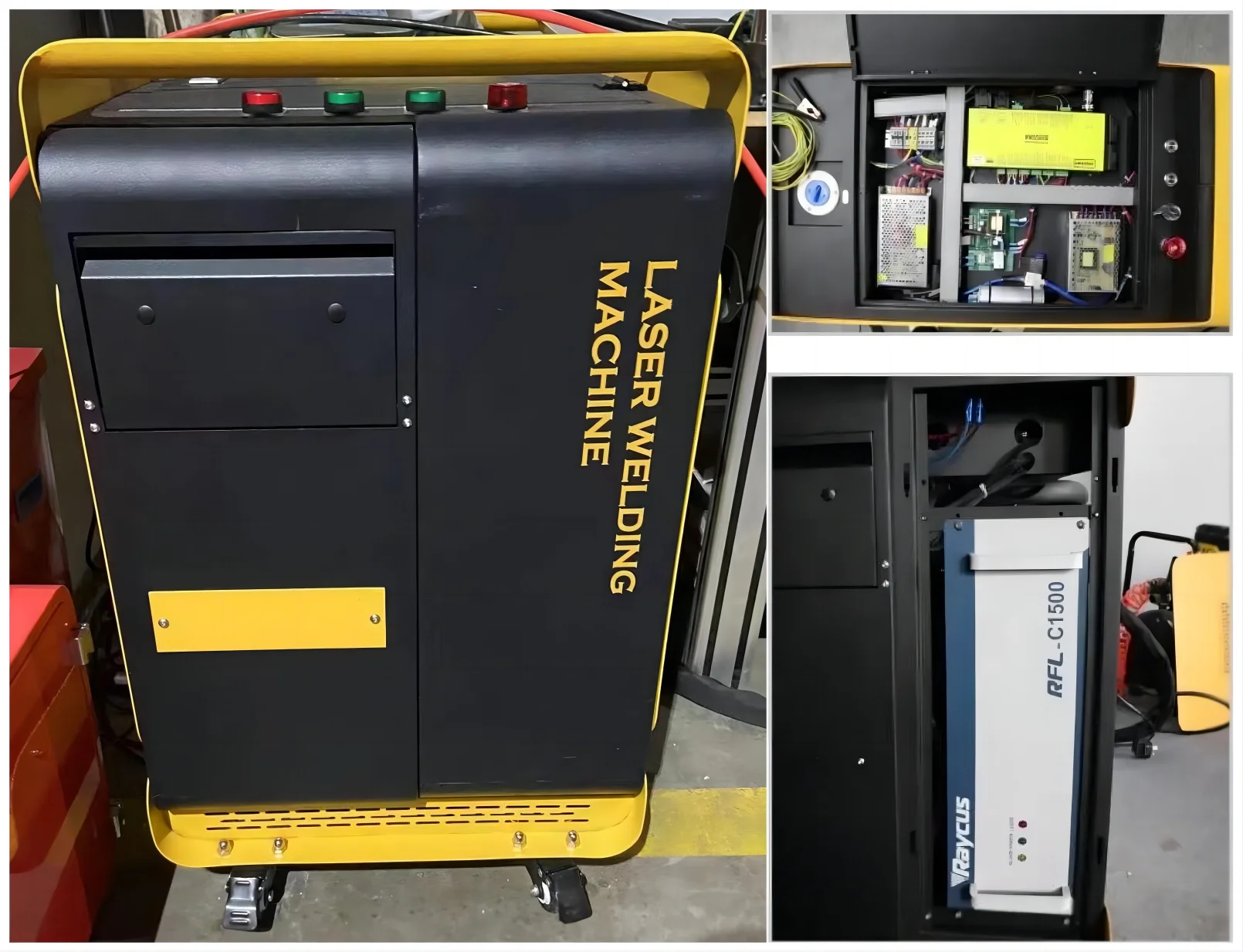 1500W Handheld Laser Welding Machine 2000W Portable Laser welder for Copper Aluminum Carbon Steel Galvanized Sheet