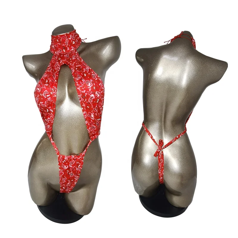 Yingli Wholesale Bling  Laser Tight Stripper Exotic Dance Wear Summer Sexy Bikini