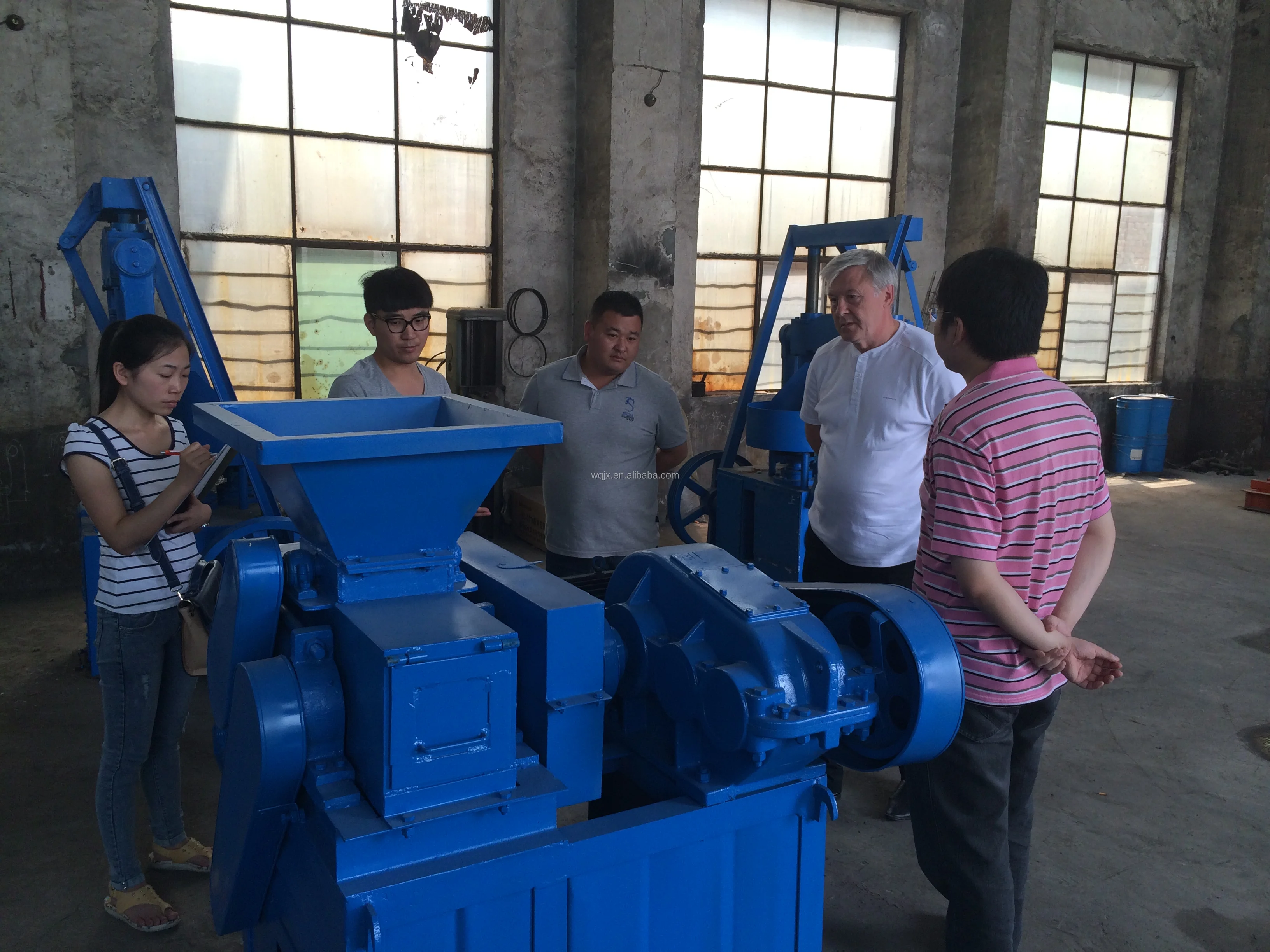 diesel anthracite aluminum lump powder coal pelletizing automatic charcoal briquette making machine complete production line