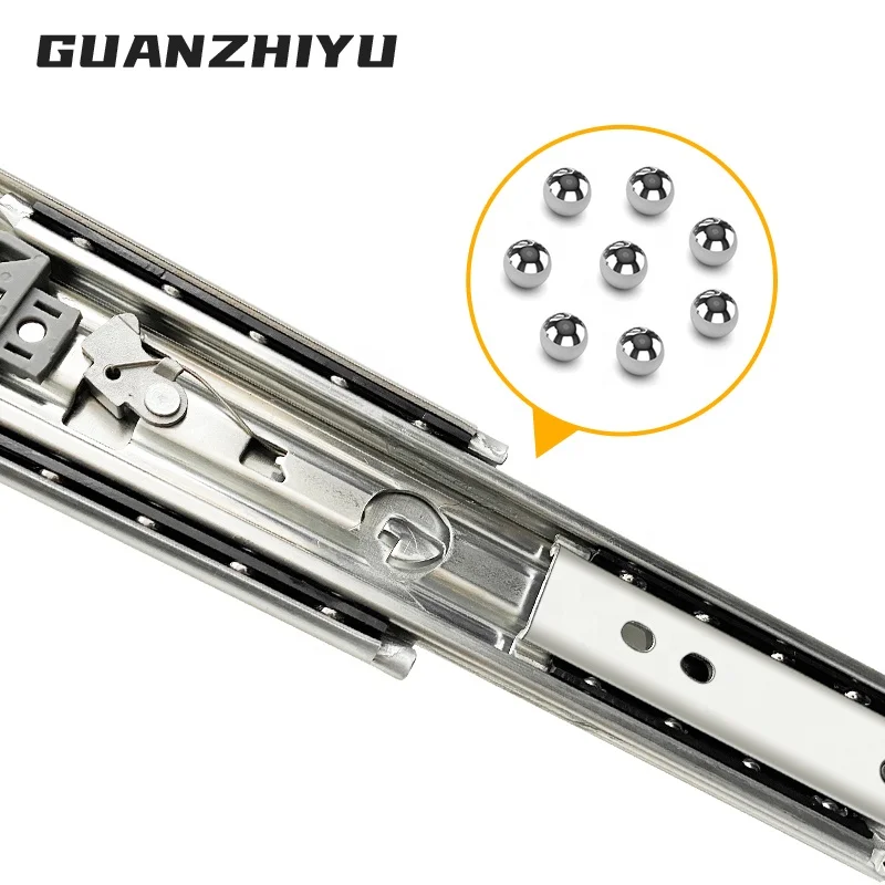 1200mm triple extension heavy duty runner 220kg tool box drawer slide