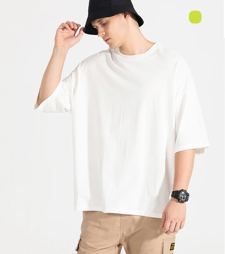
New Fashion Solid T-shirt Hot Sale Men Casual Half Sleeve T-shirt 