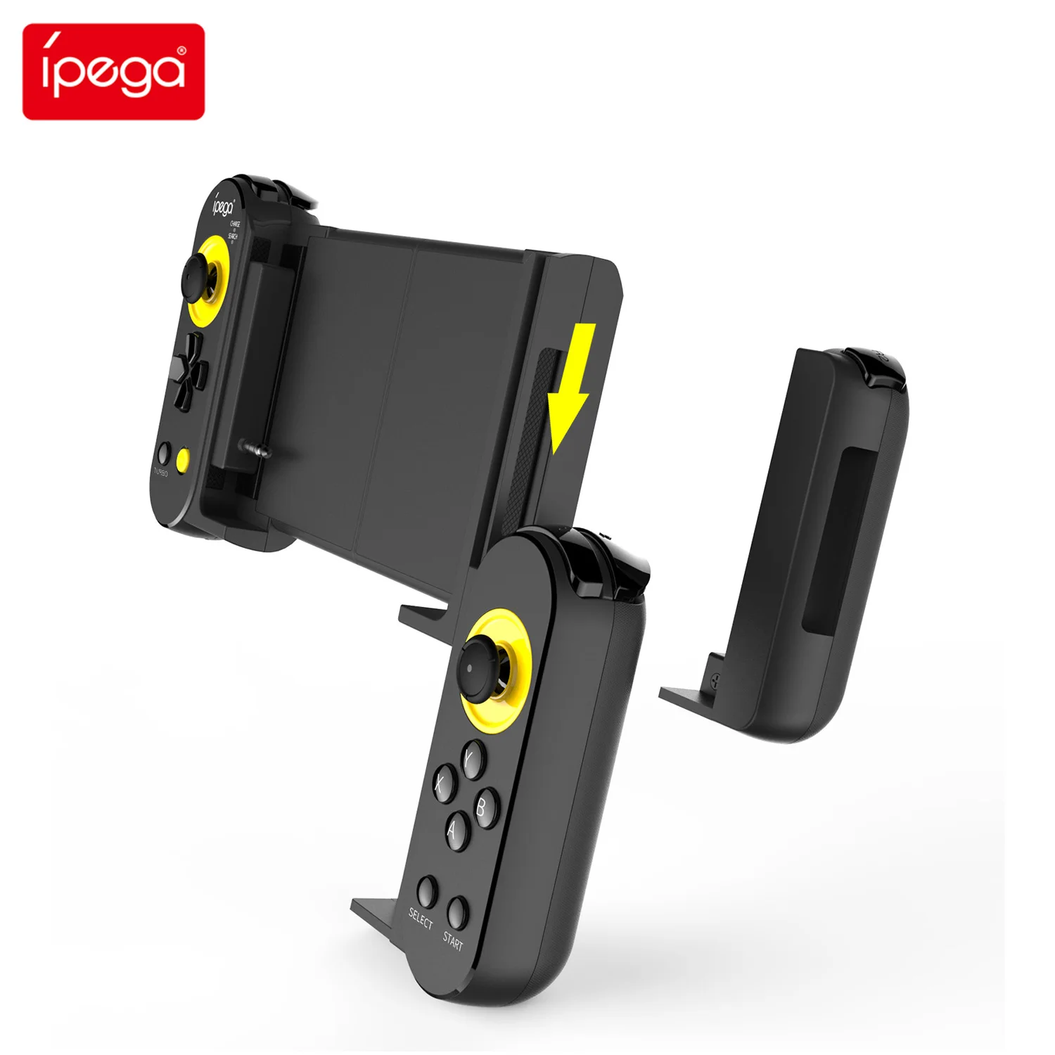 IPEGA-Extendable wireless gamepad telescopic game joystick is suitable for Nintendo Switch / Android / iOS game controllers