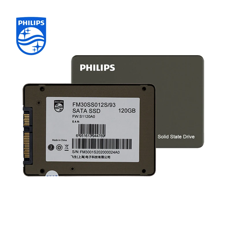 Philips TOP Sale sata solid state drive 120GB 240gb 480GB best hard drive disk 500gb 1TB 2TB hdd external ssd for laptop