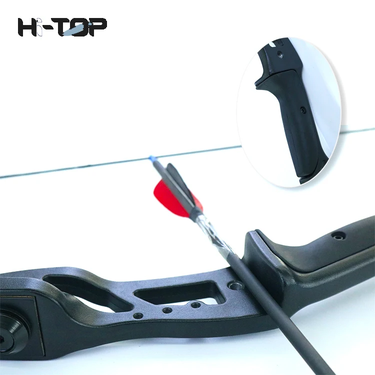 Hi Top 30Lbs Recurve Bow Black Hunter Arrow Shooting Recurve Bow Arrows Archery Recurve Bow Arrow For Target Shooting